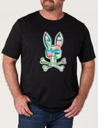 Psycho Bunny Big & Tall Nate Graphic Tee
