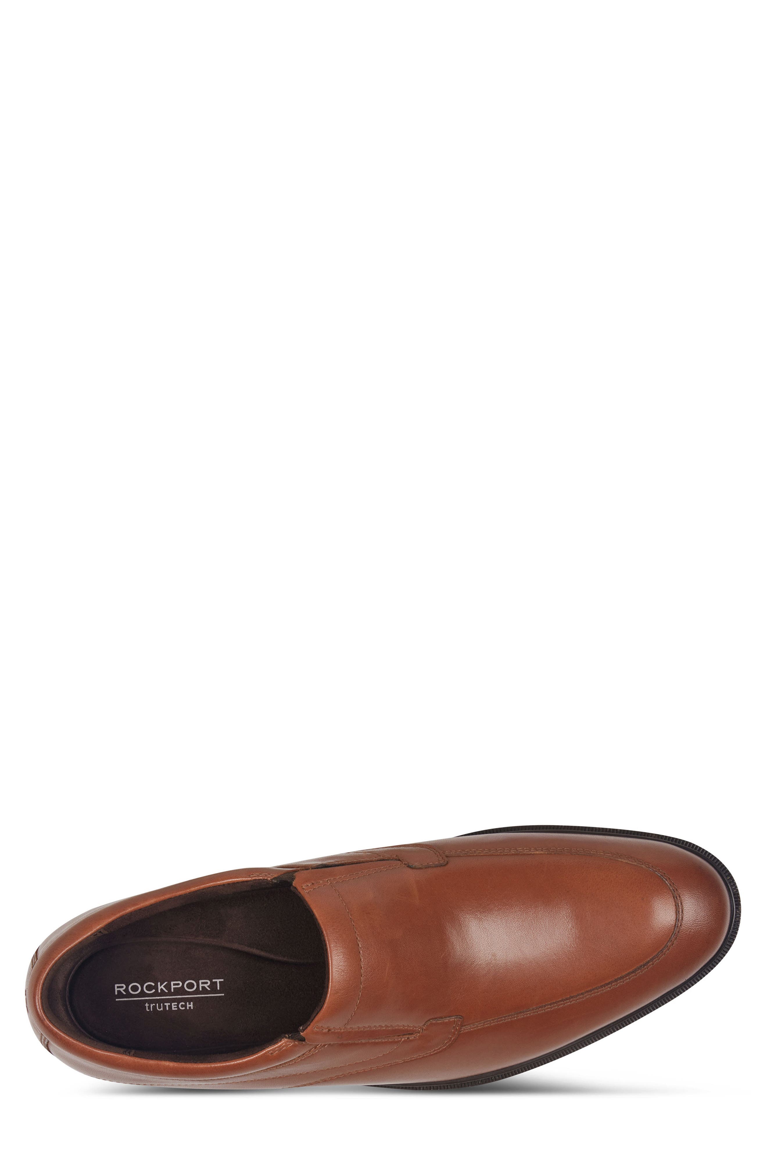 Rmodell Venetian Leather Loafer, Alternate, color, DARK NATURAL