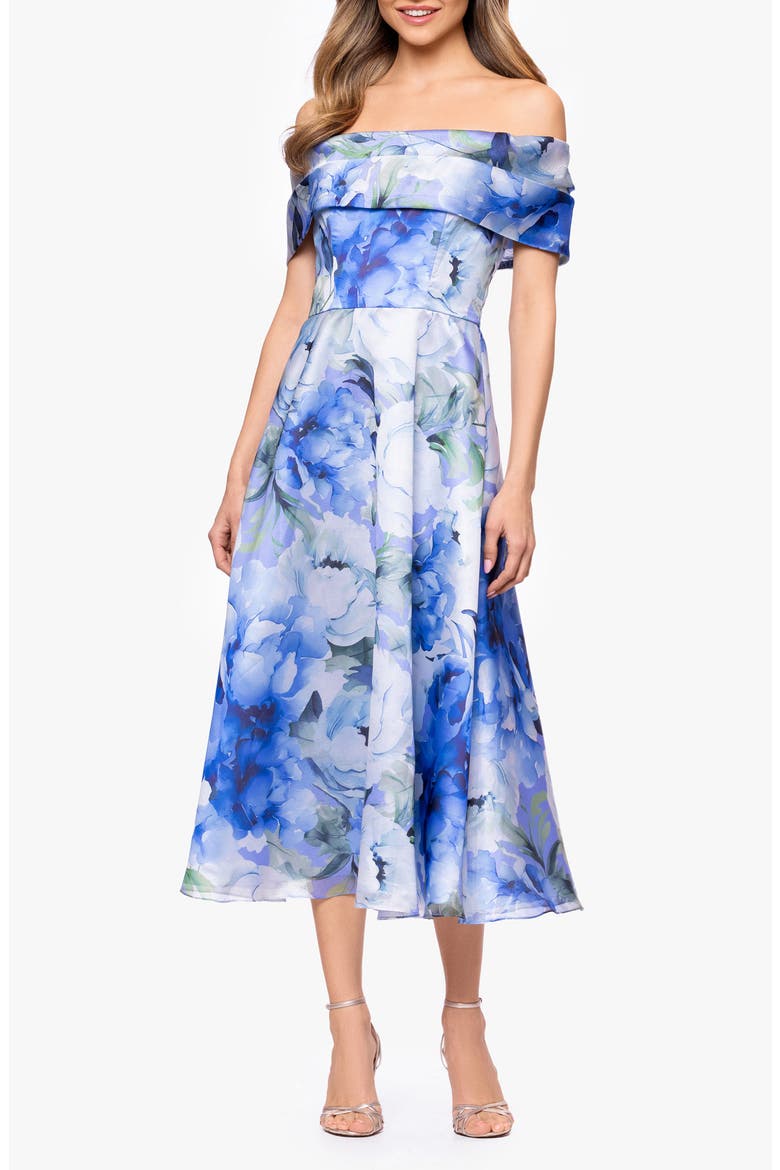 organza color dress Clarisse 62298 - Long Silky Liquid Organza A-Line Dress