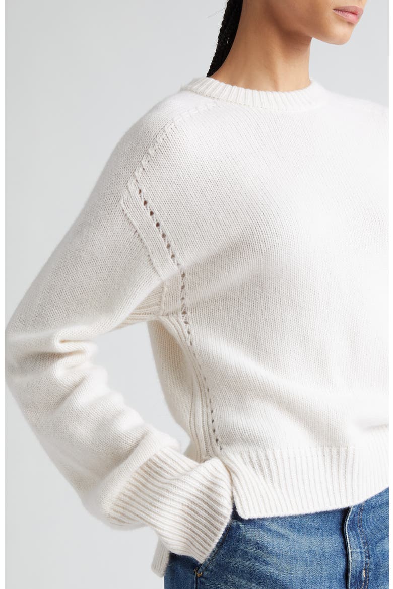 Asher Cashmere Sweater, Alternate, color, NATURAL