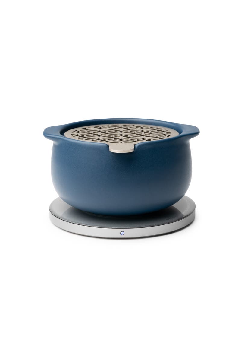 Jun Self-Heating Diffuser Set, Main, color, Navy Blue