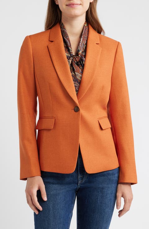 One-Button Blazer (Regular & Petite)