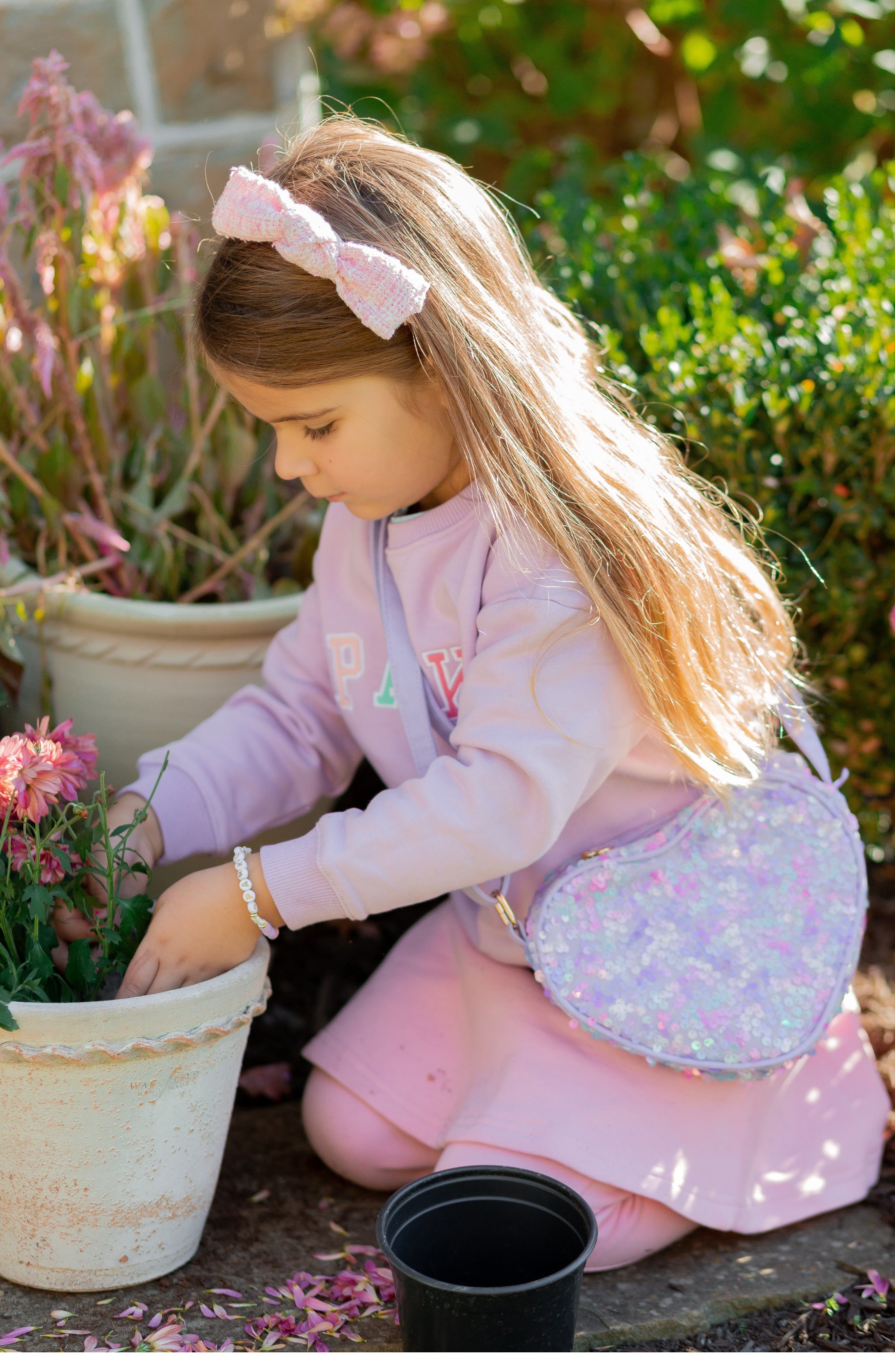 Bits 
Bows Mermaid Girls
 Heart Purse, Alternate, color, 