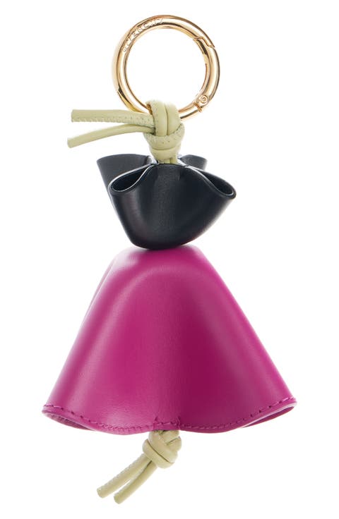 Dancer Leather Bag Charm