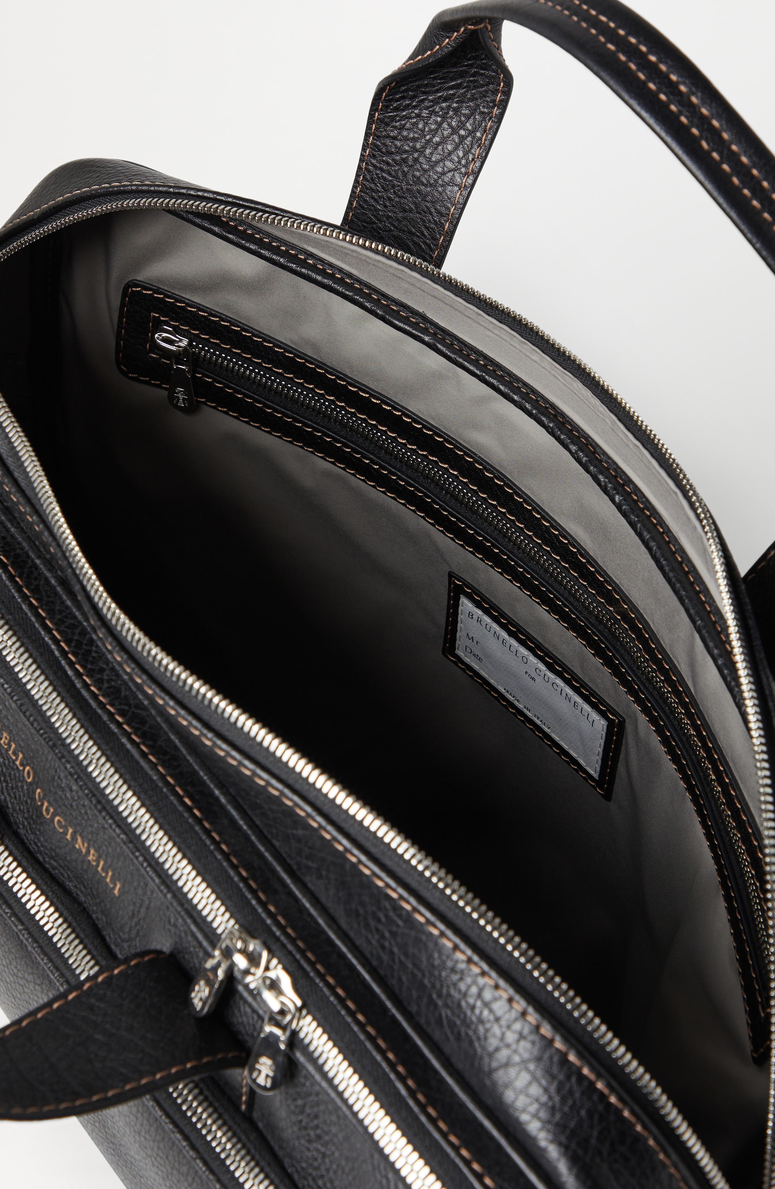 Brunello Cucinelli Briefcase, Alternate, color, Black