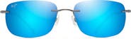 Maui Jim Ohai 59.5mm Polarized Rectangle Sunglasses