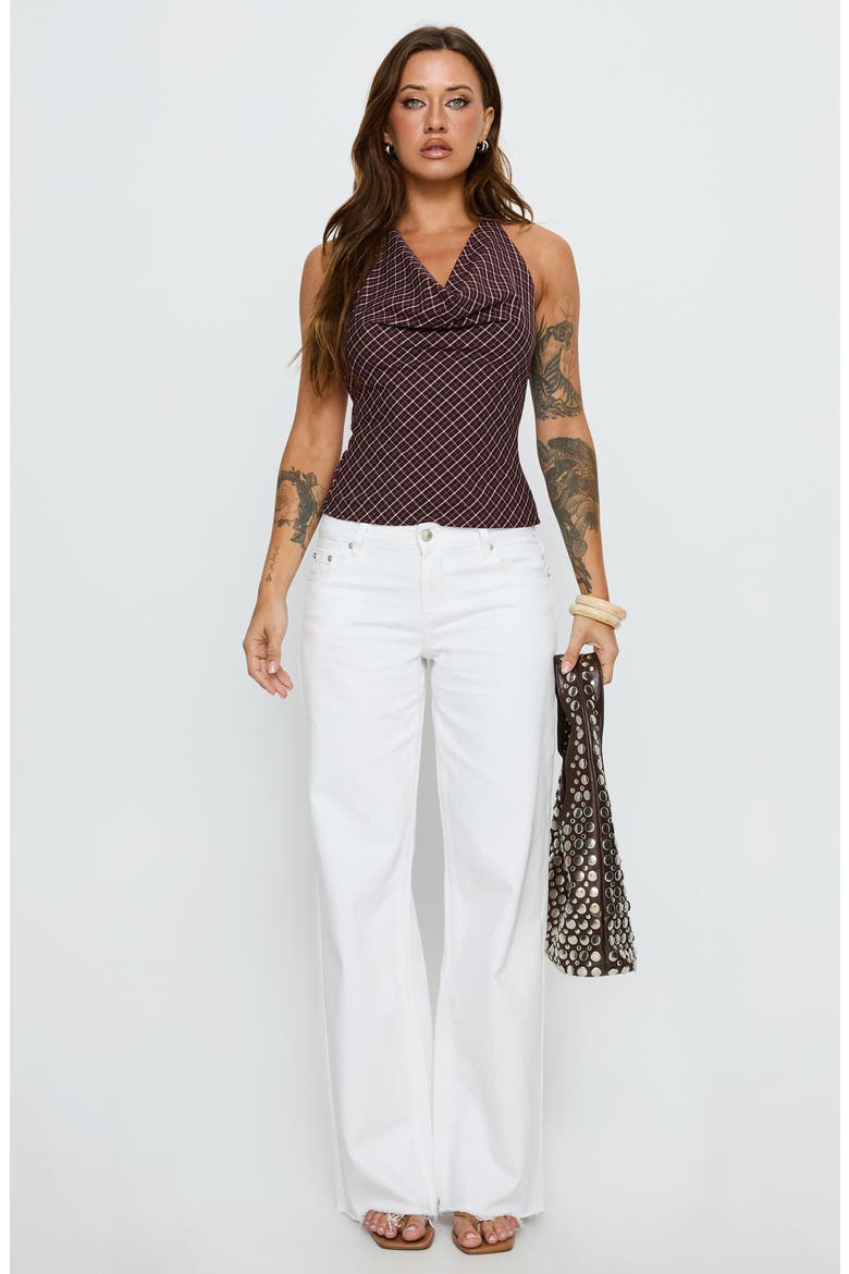 Sabryna Low Rise Straight Leg Jeans, Alternate, color, WHITE