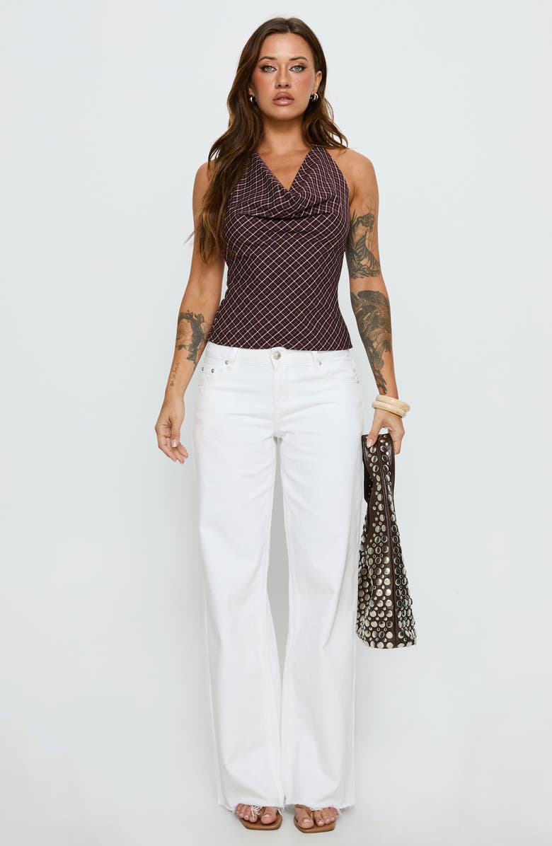 Princess Polly Sabryna Low Rise Straight Leg Jeans, Alternate, color, 