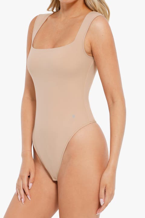 Shapewear Cloudsense Sleeveless Square Neck Bodysuit