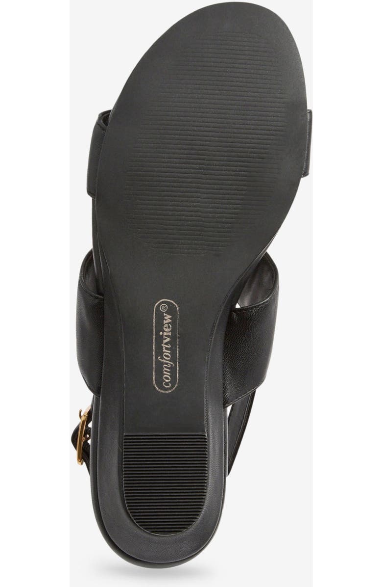 Comfortview The Rosetta Sandal, Alternate, color, Black