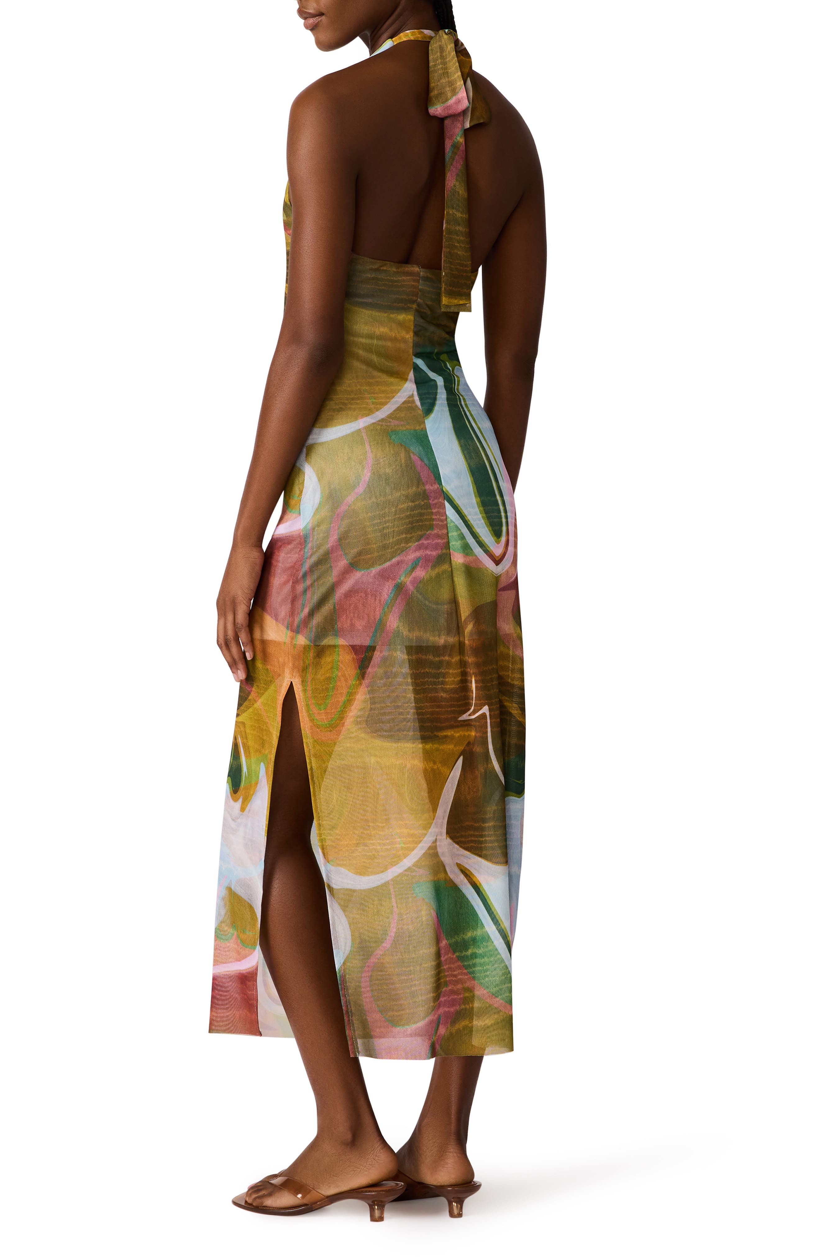 Jaslyn Halter Dress - image 2
