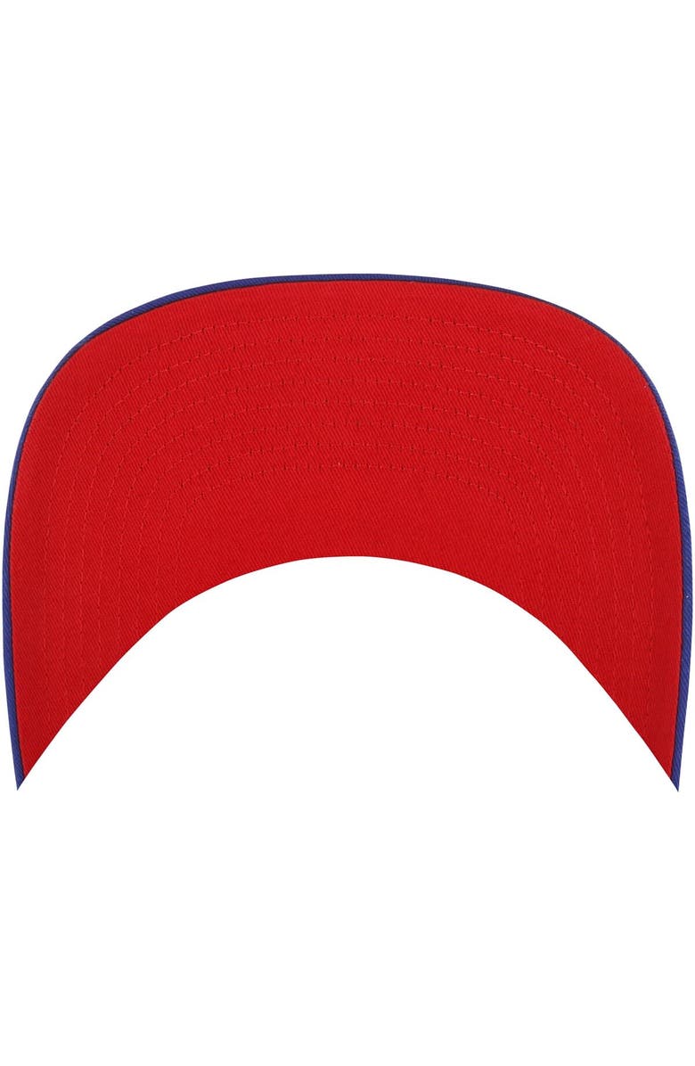 '47 Men's '47 Royal Kansas Jayhawks Straight Eight Adjustable Trucker Hat, Alternate, color, Royal