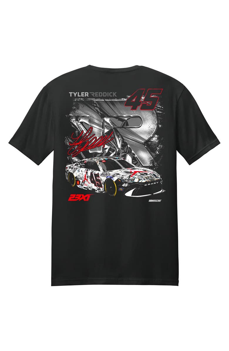 23XI Racing Men's 23XI Racing  Black Tyler Reddick Jordan Brand T-Shirt, Alternate, color, Black