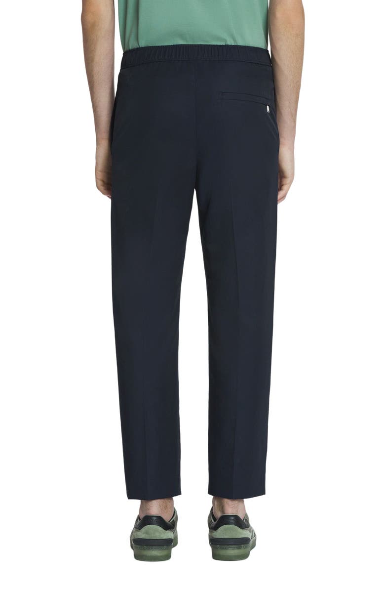 Lanvin ELASTIC WAISTBAND PANTS IN TECHNICAL COTTON, Alternate, color, 