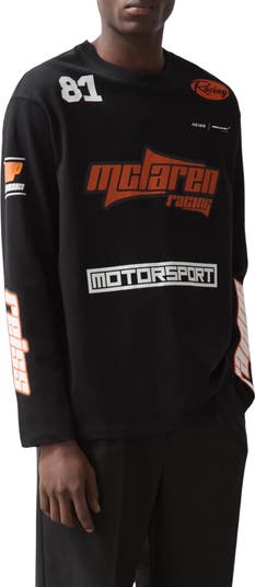x McLaren Oval Graphic Long Sleeve T-Shirt
