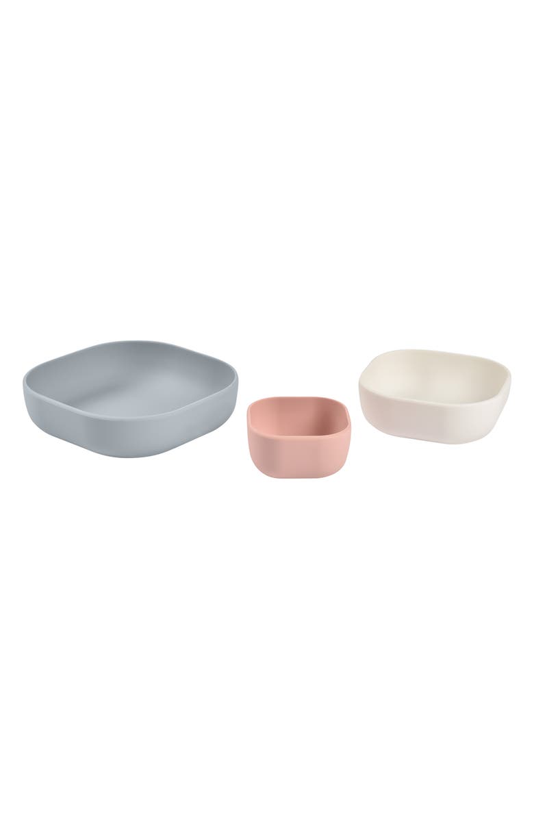 BEABA 3-Piece Beaba Mealtime Nesting Bowls, Alternate, color, Grey