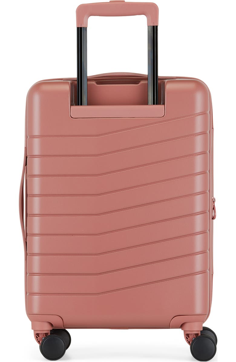 bugatti Munich Hardside Carry-on Luggage with Expansion, Alternate, color, Brick