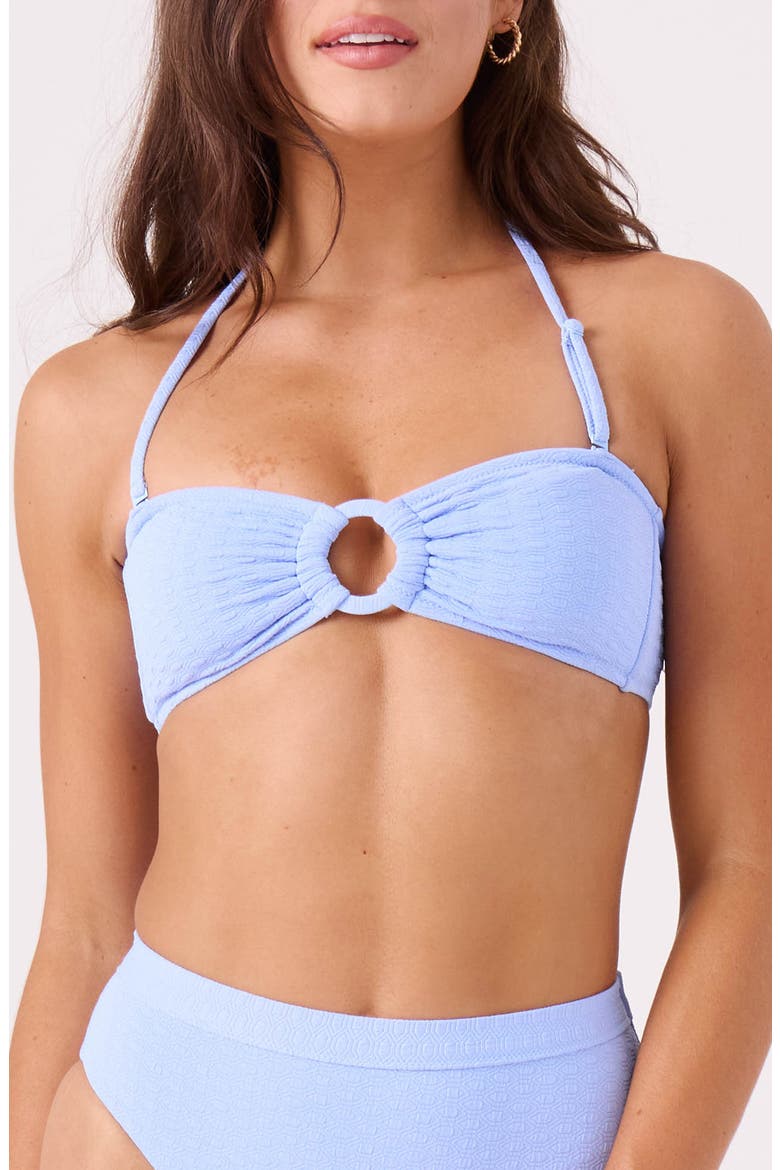 Haleiwa Bandeau Bikini Top, Alternate, color, OPEN AIR