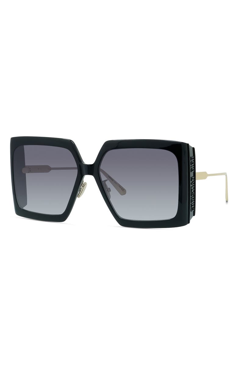 DIOR The Diorsolar S2U 59mm Square Sunglasses, Alternate, color, 