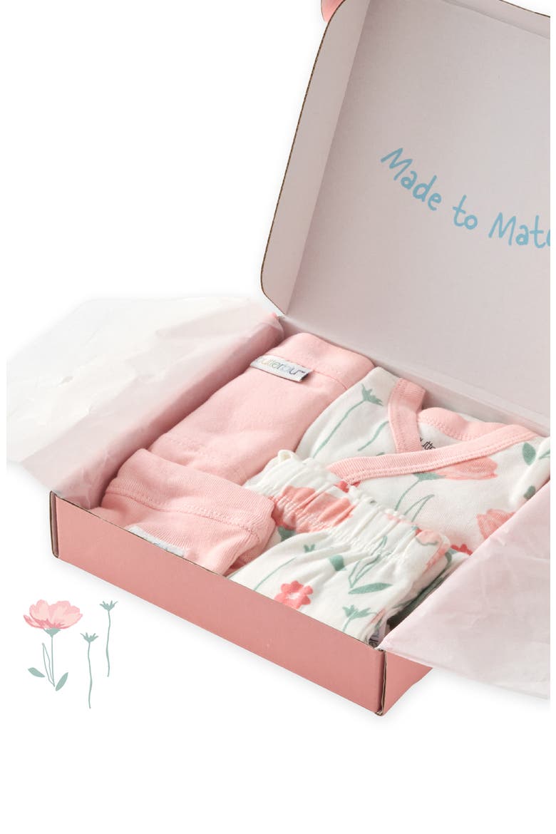 Take Me Home 4-Piece Baby Gift Set, Alternate, color, FLORAL FIELDS