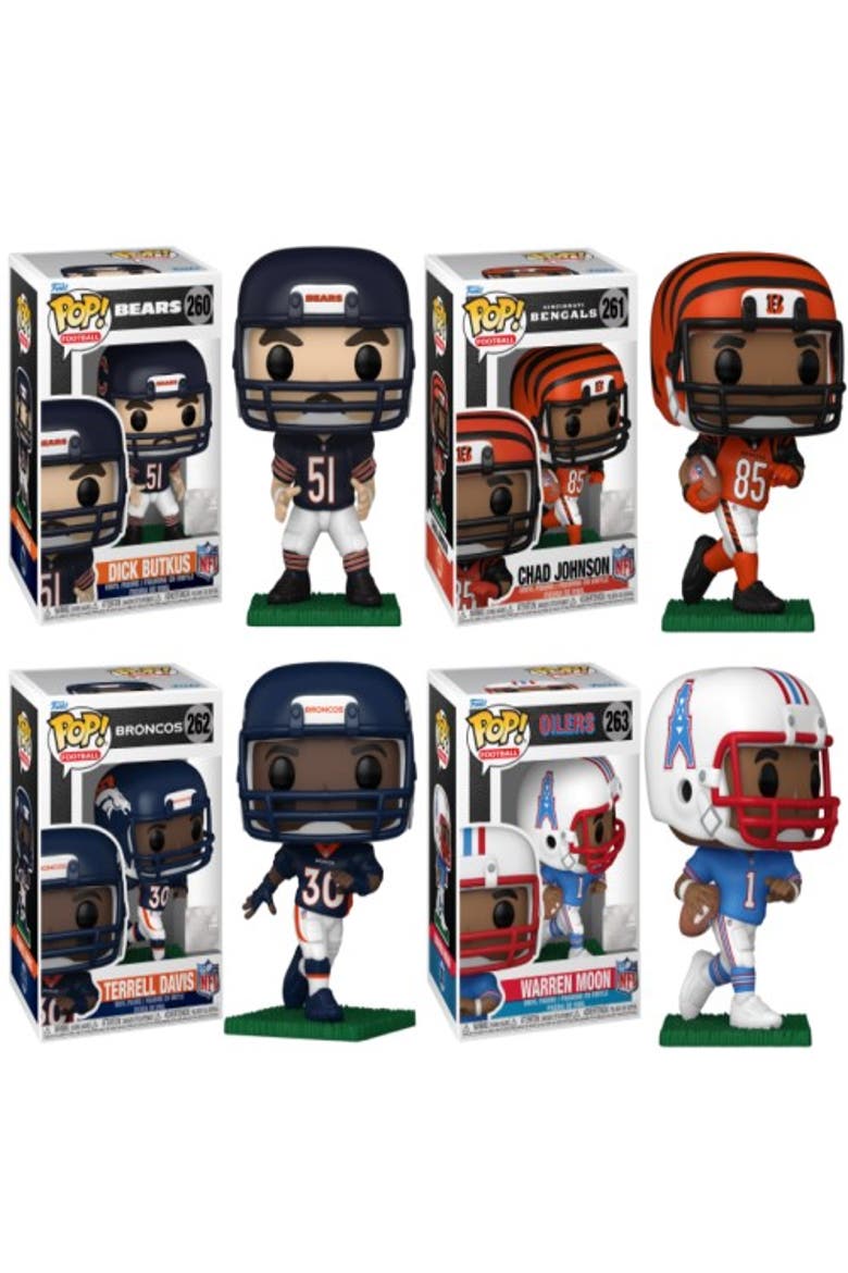 NFL Legends Funko Pop! Series 6 Complete Set, Main, color, Black