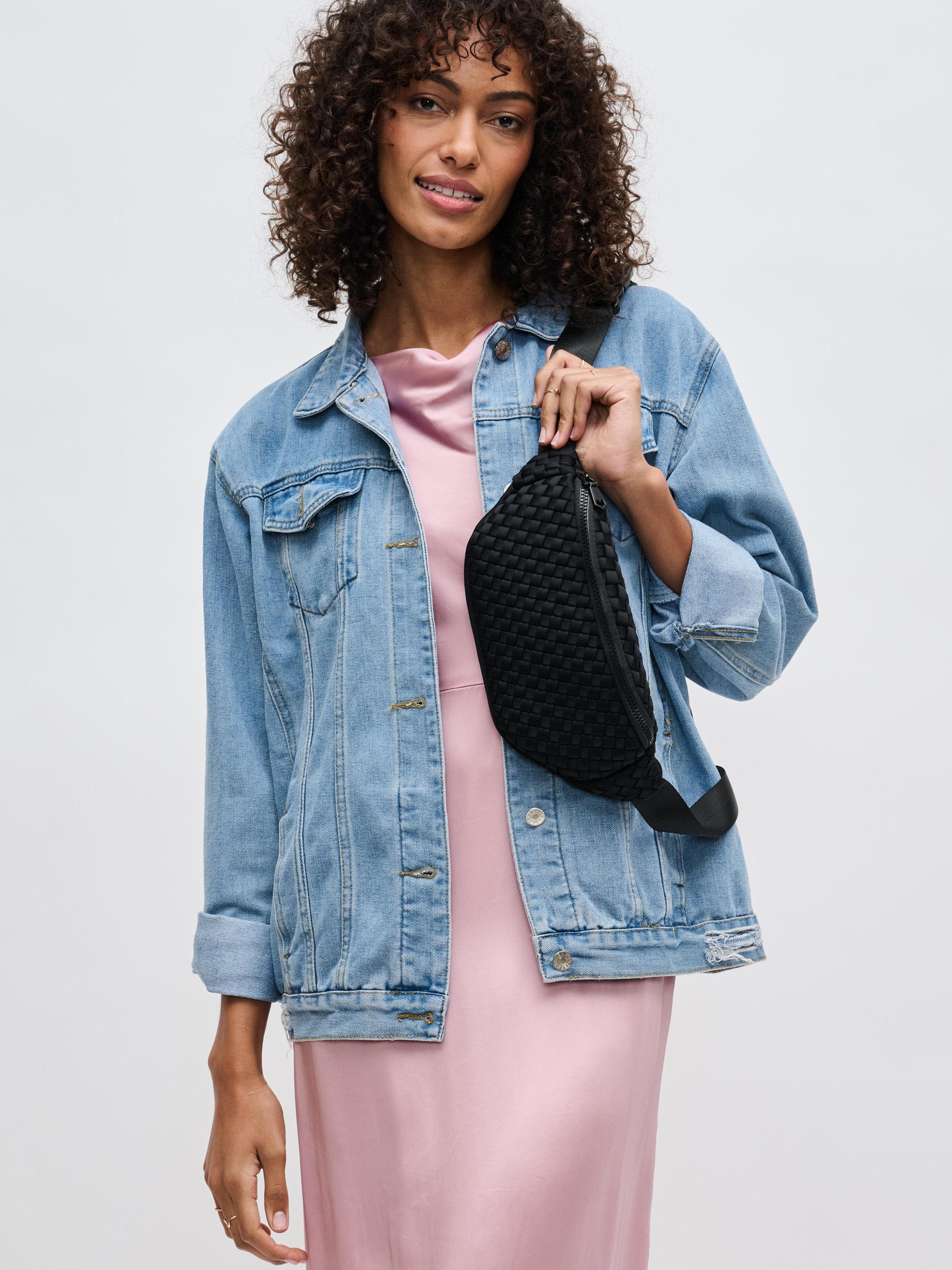 Sol and Selene Aim High Belt Bag, Alternate, color, Black