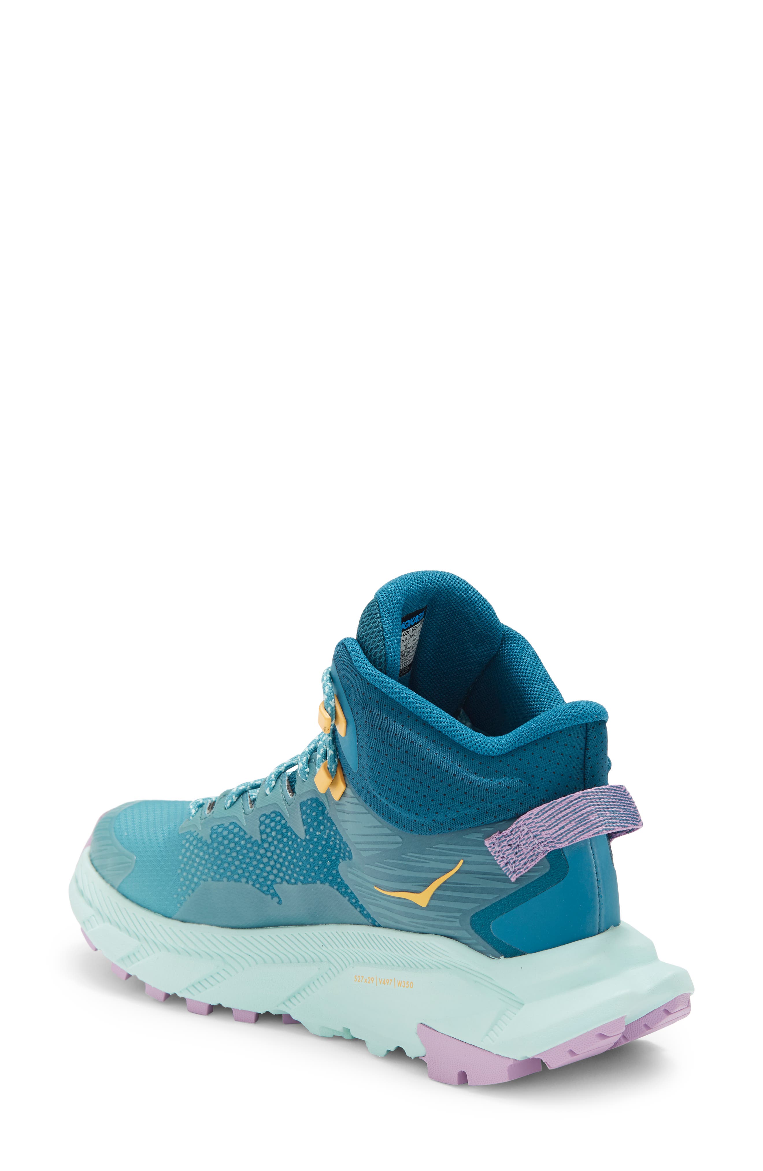 HOKA Trail Code Gore-Tex<sup>®</sup> Hiking Boot, Alternate, color, Ocean Mist / Sunlit Ocean