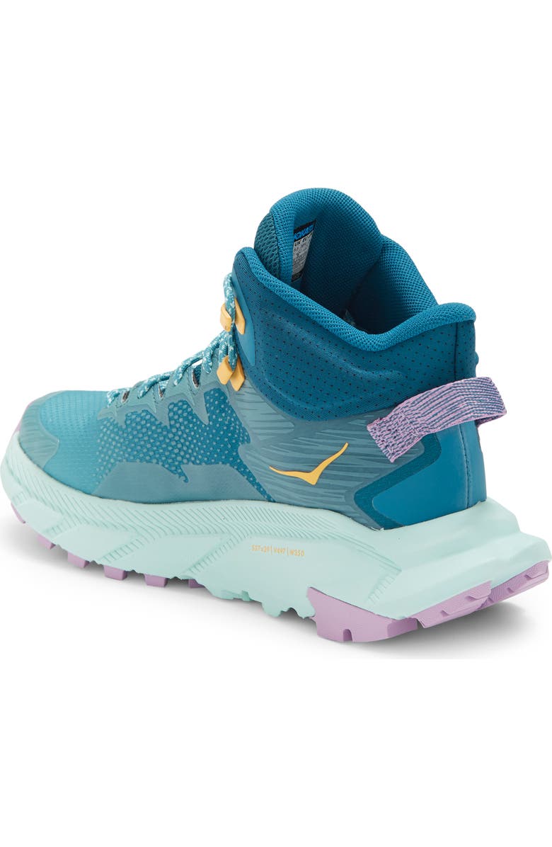 HOKA Trail Code Gore-Tex<sup>®</sup> Hiking Boot, Alternate, color, Ocean Mist / Sunlit Ocean