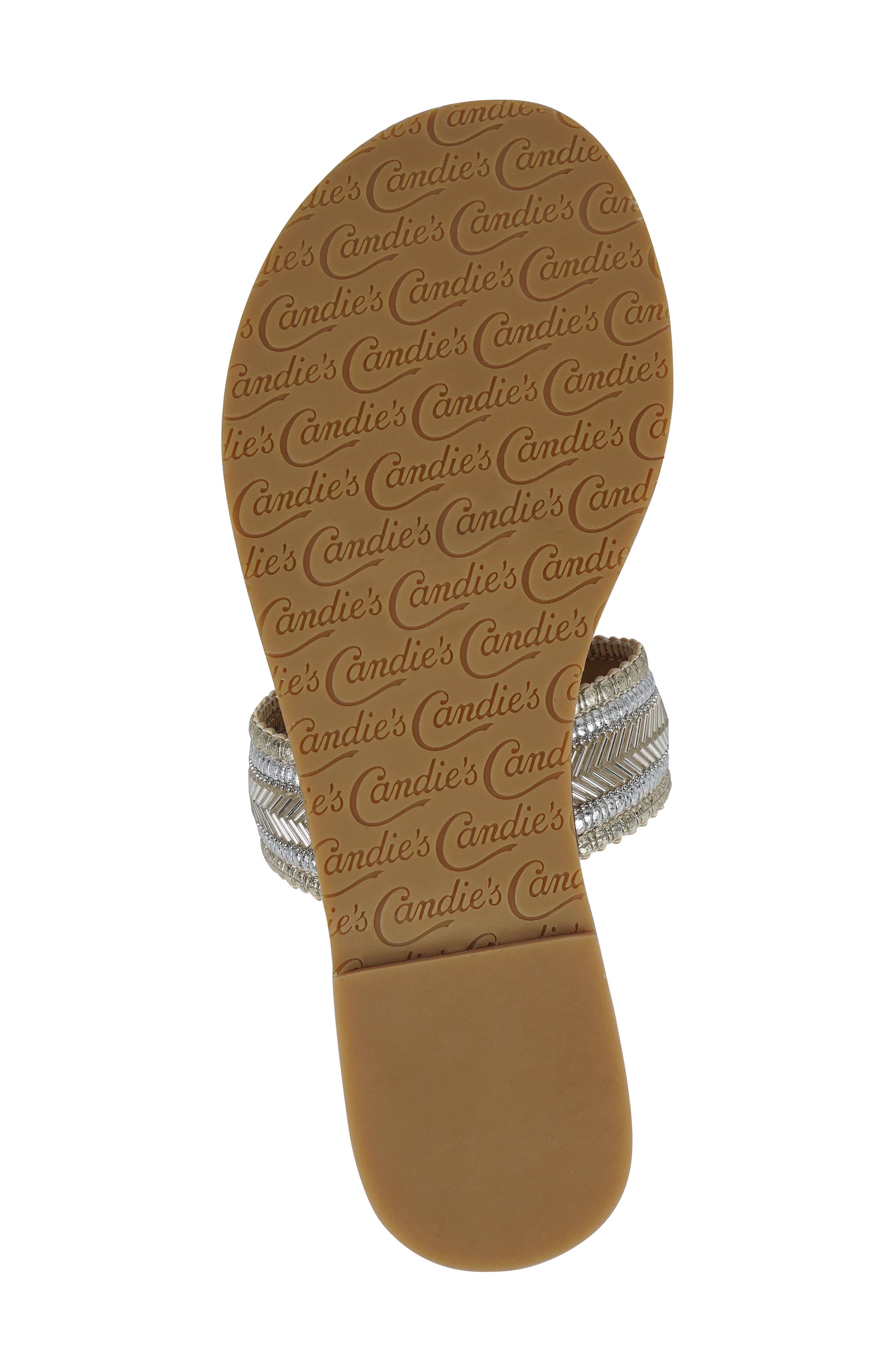 Trixy Two-Strap Sandal, Alternate, color, SILVER MULTI