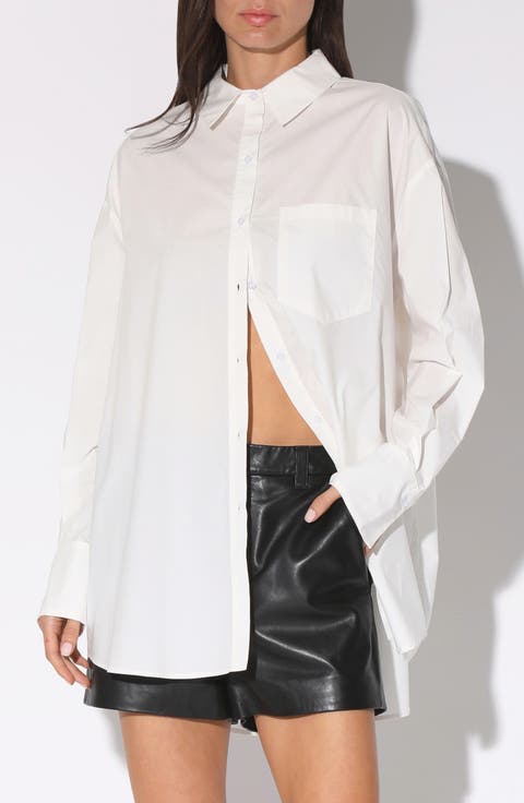 Maddy Oversize Button-Up Shirt