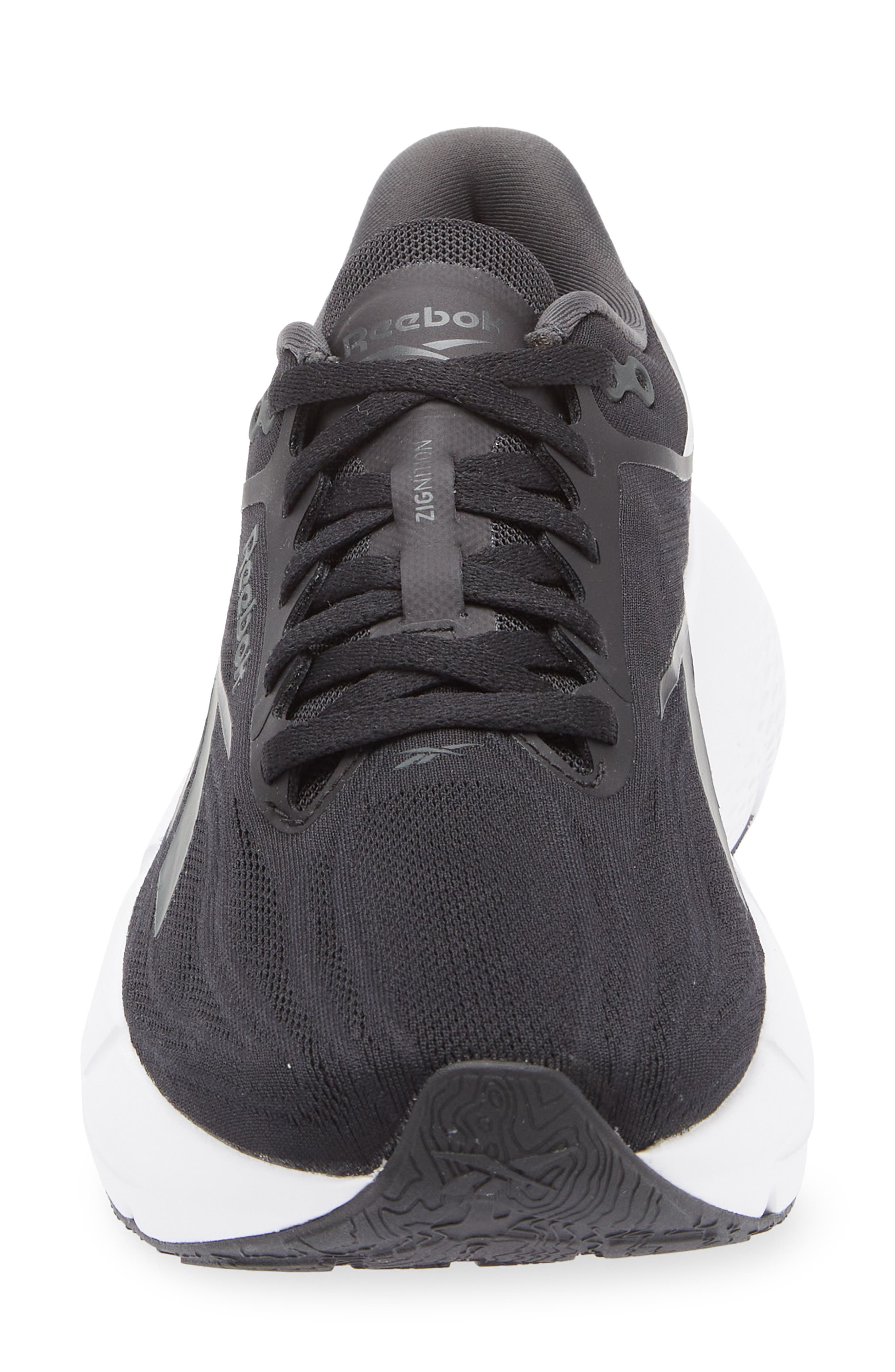 Reebok Zignition Sneaker, Alternate, color, Black White