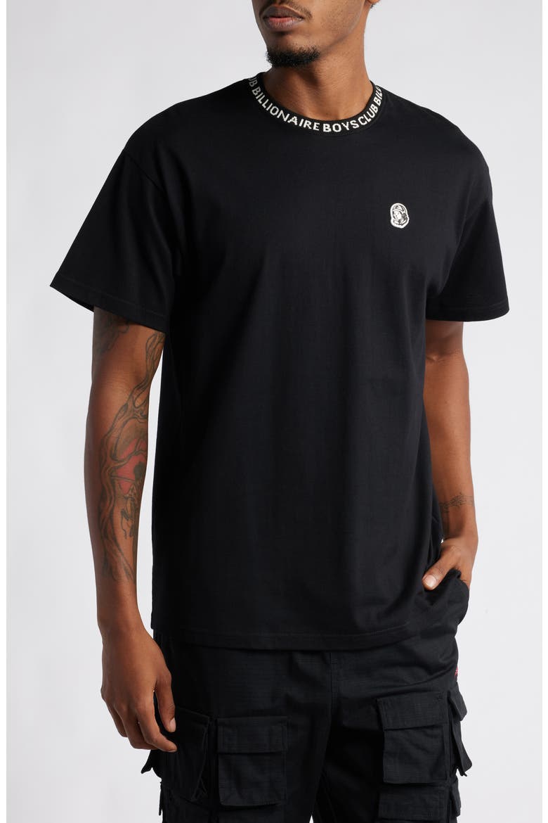 Logo T-Shirt, Main, color, BLACK