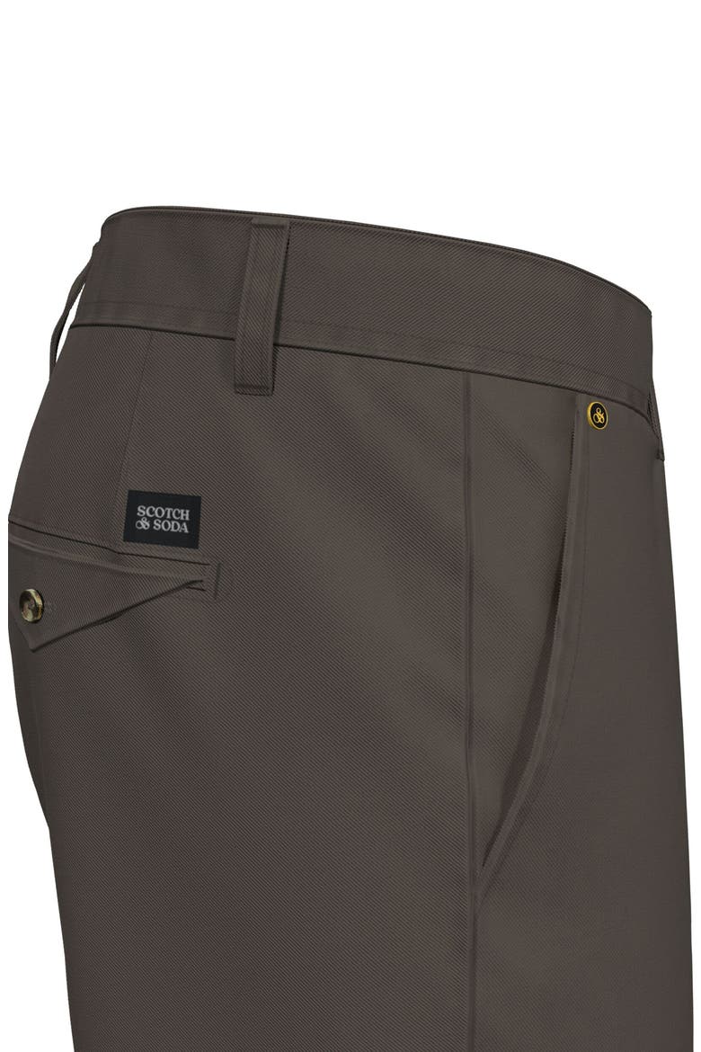 Mott Super Slim Chino Pants, Alternate, color, DARK TAUPE