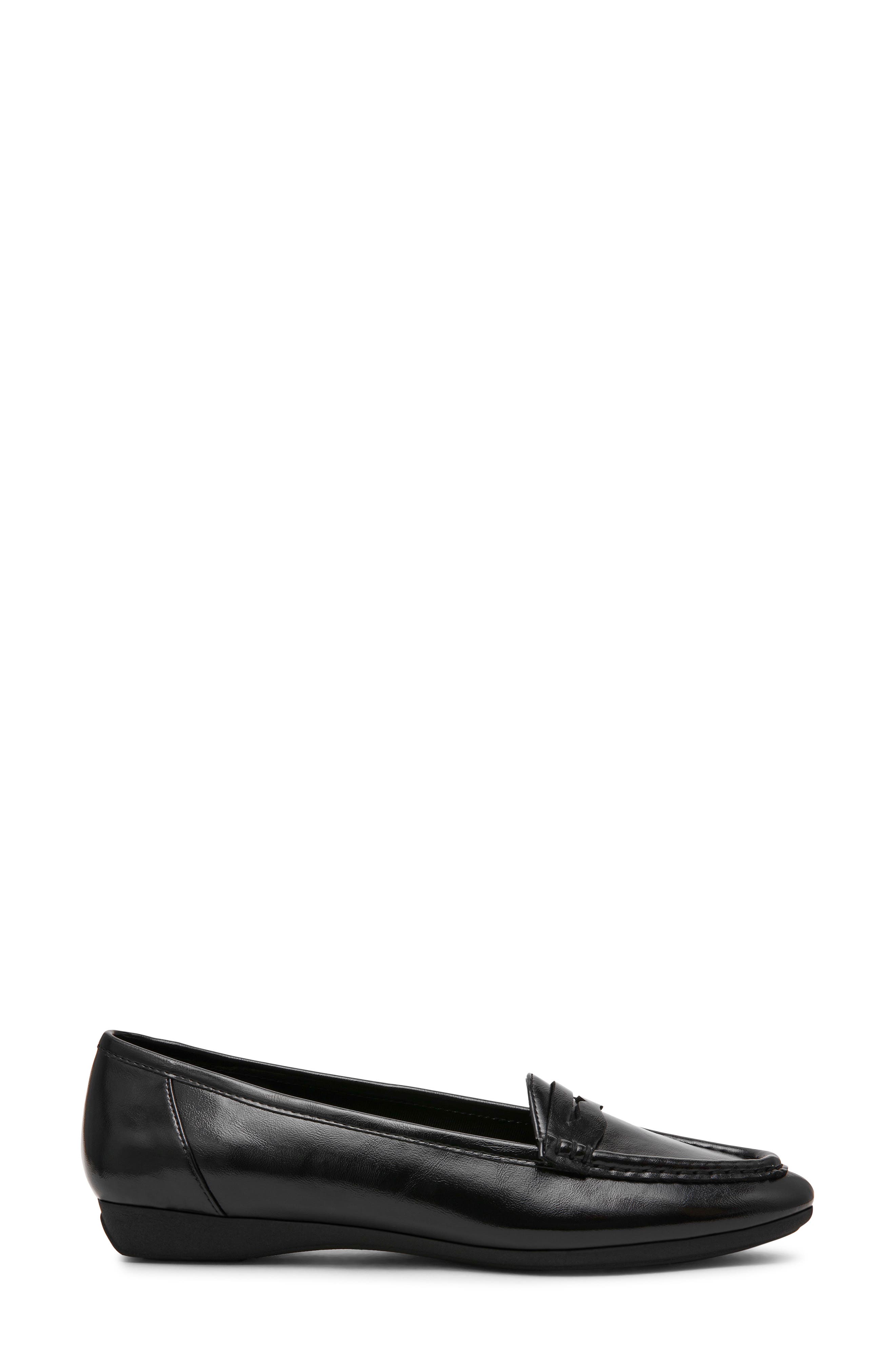 Carson Loafer, Alternate, color, BLACK CRINKLE
