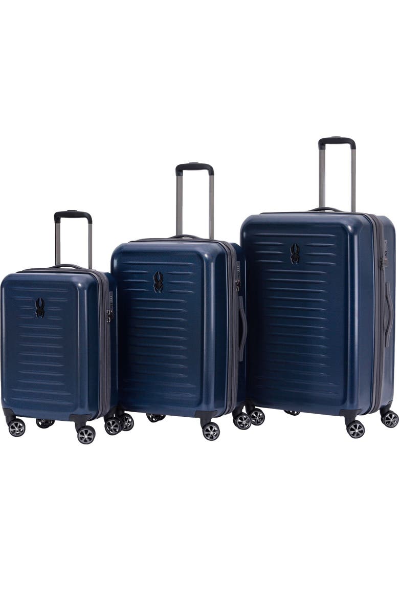 Rails 3 Piece (20"/ 25"/ 29") Hardside Luggage Set, Main, color, Carbon Blue