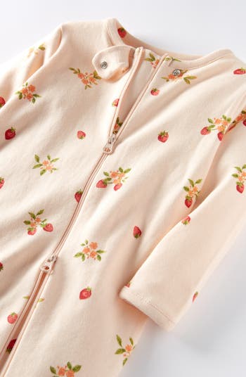 Print Cotton Footie