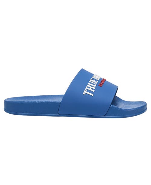 True Religion Weezy Logo Slide In Blue