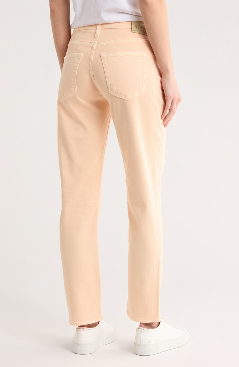AG Ex-Boyfriend Slouchy Ankle Slim Jeans, Alternate, color, 5 Years Hi-White Mellow Peach