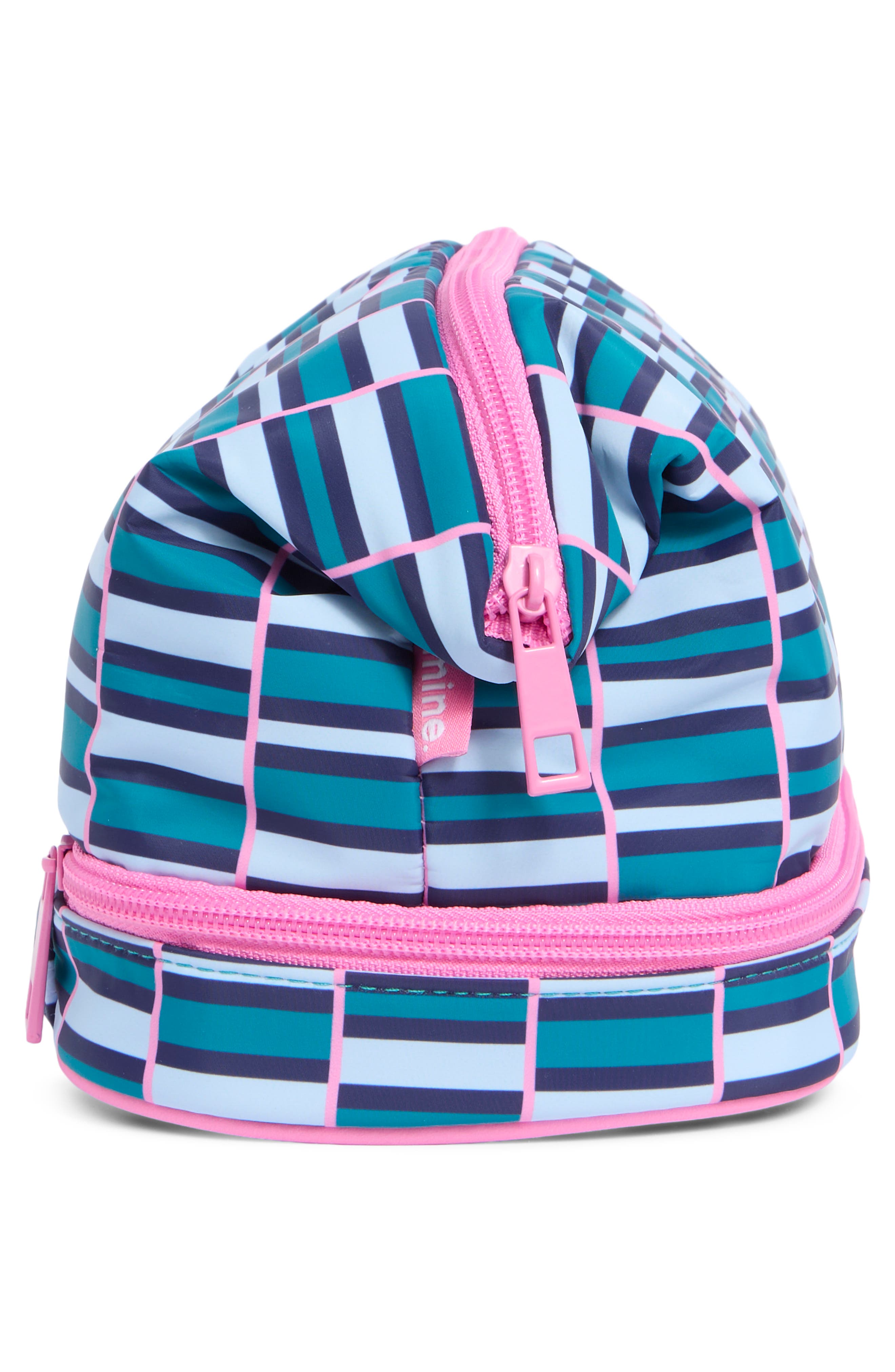 Beauty Case, Alternate, color, TEAL/ PINK