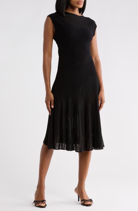 Rick Ribbed Midi Dress