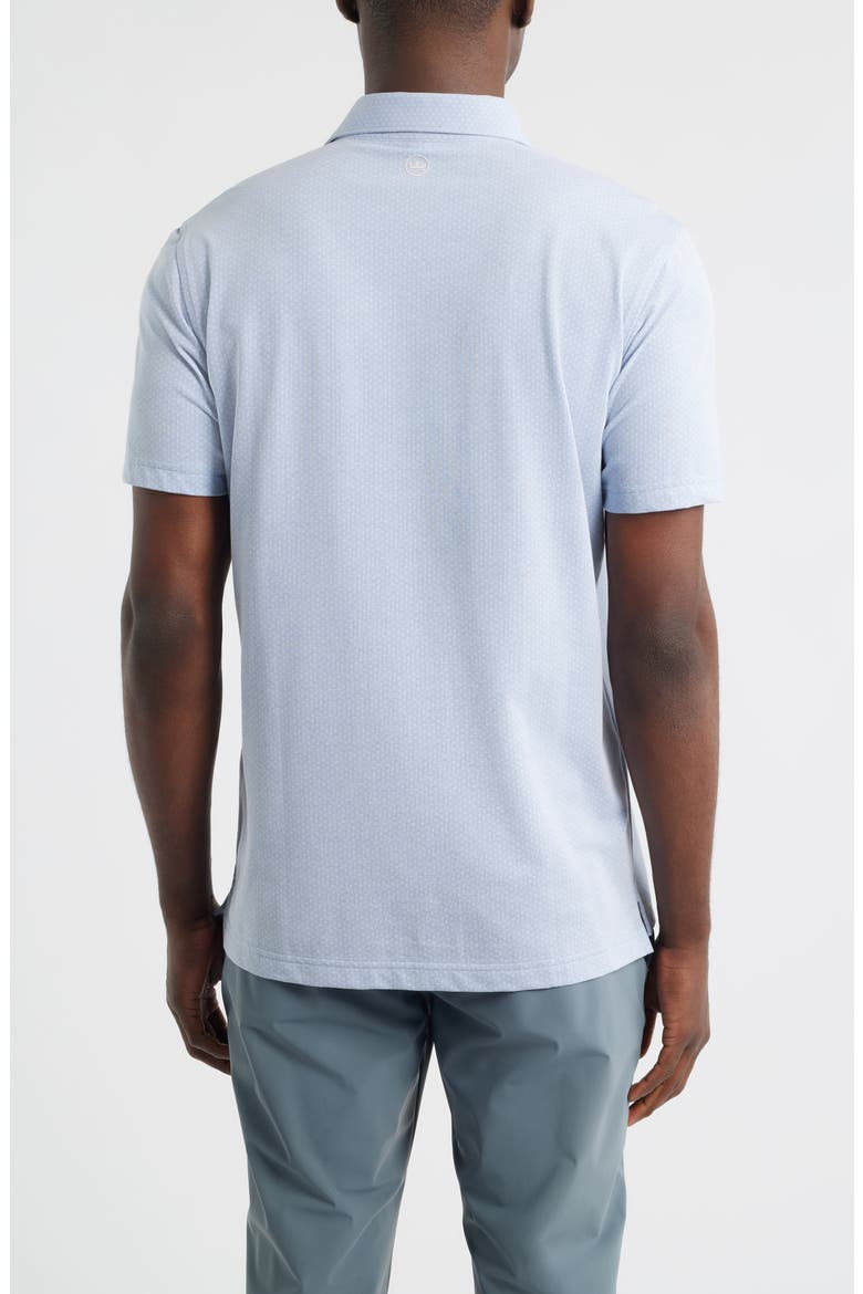 Crown Crafted Albatross Pima Cotton Blend Polo, Alternate, color, DUSK BLUE