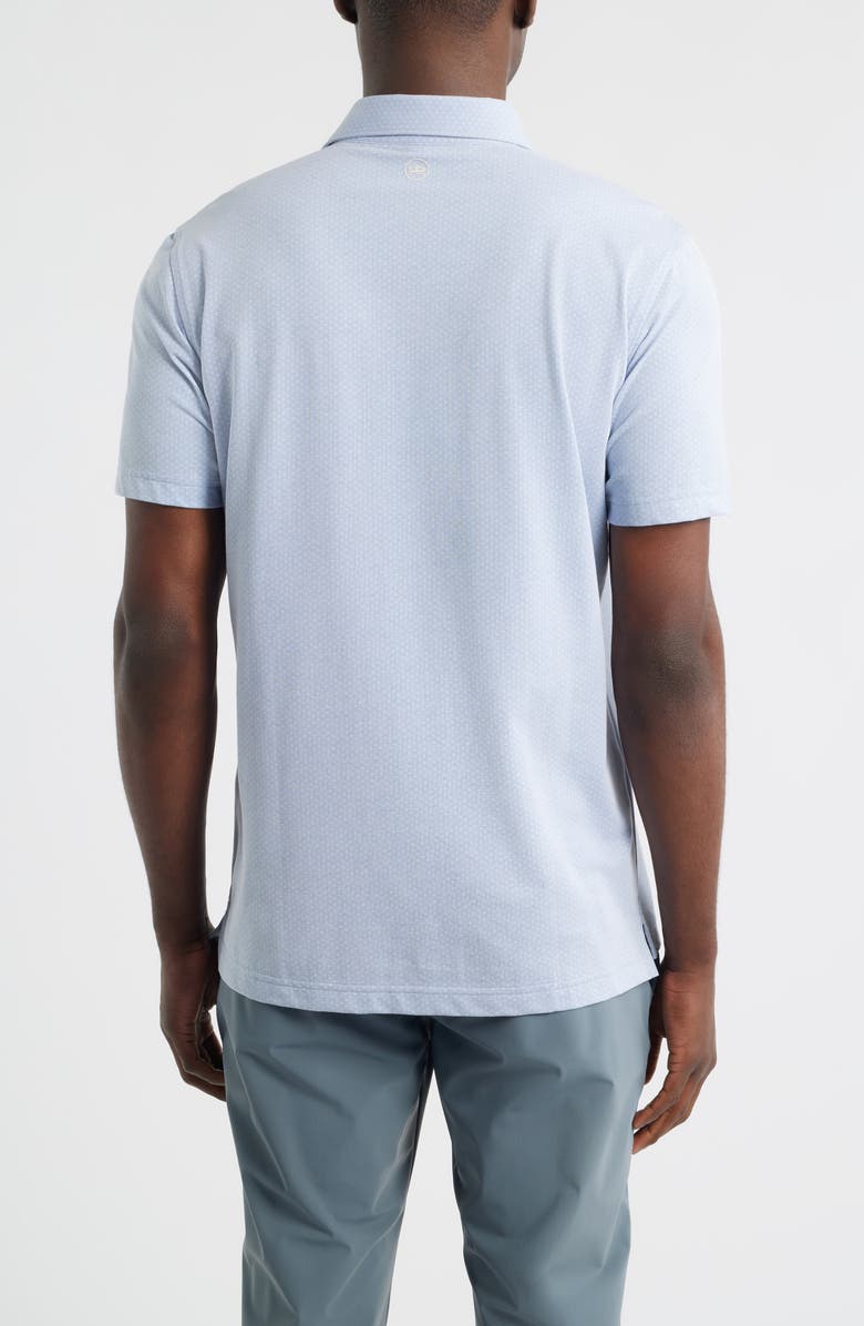 Peter Millar Crown Crafted Albatross Pima Cotton Blend Polo, Alternate, color, Dusk Blue