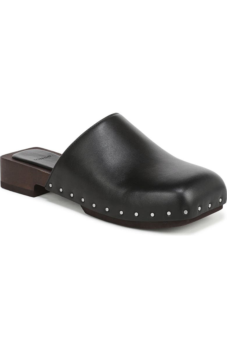 Vince Margarita Mule, Main, color, Black Leather