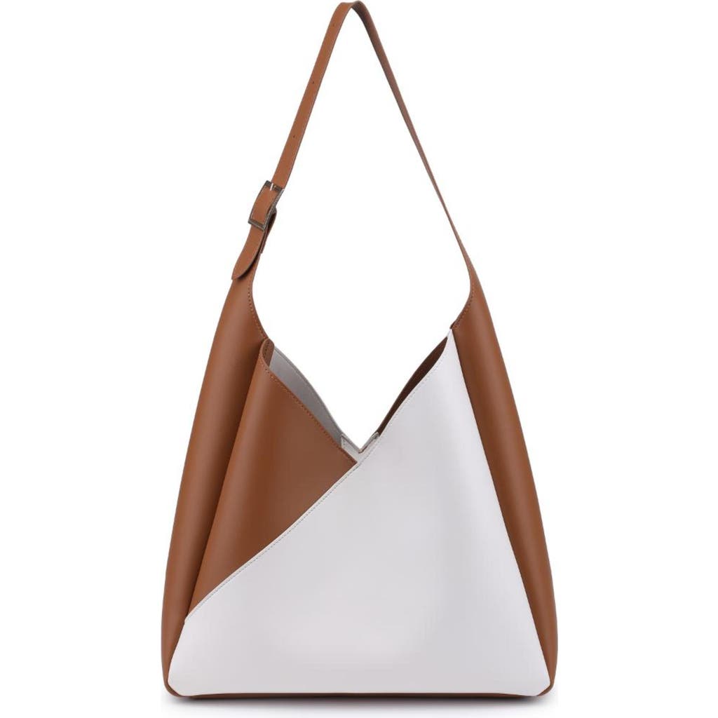 Moda Luxe Frankie Hobo In Ivory Tan