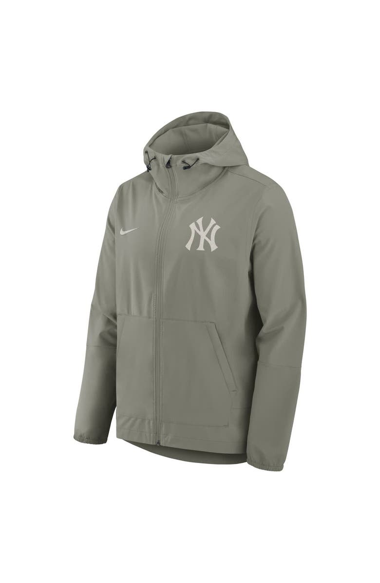 Nike Men's Nike Gray New York Yankees Unlimited Packable Full-Zip Hooded Jacket, Alternate, color, Gray