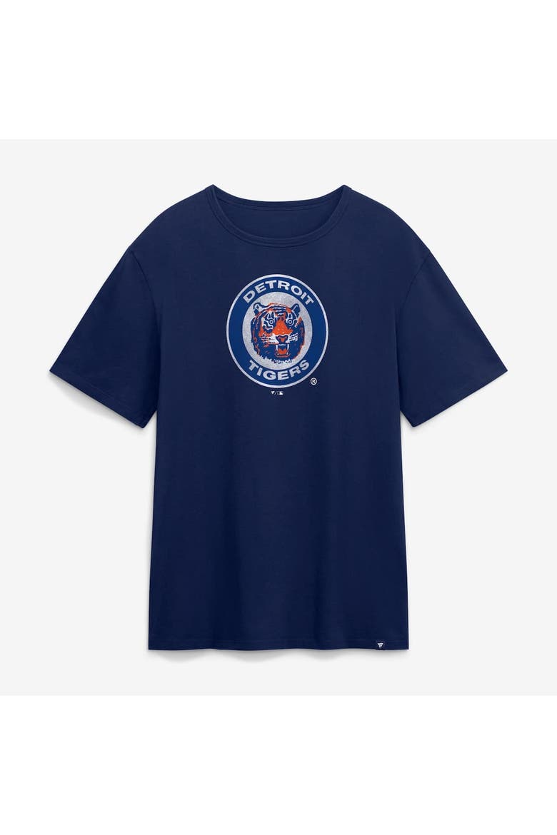 Men's Fanatics Navy Detroit Tigers Vintage Logo Legacy T-Shirt, Alternate, color, Navy