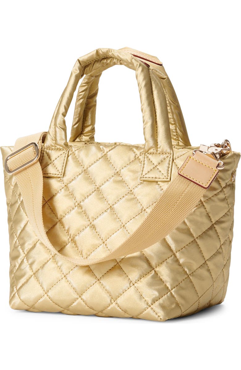 MZ Wallace Micro Metro Deluxe Quilted Nylon Tote, Alternate, color,