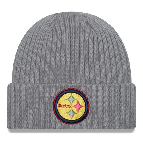 Men's New Era  Gray Pittsburgh Steelers Color Pack Multi Cuffed Knit Hat