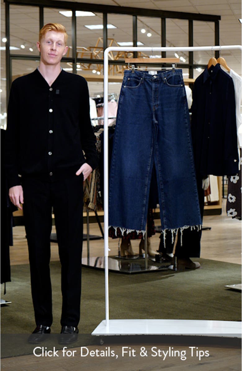 Le Low Baggy Wide Leg Jeans, sales video thumbnail