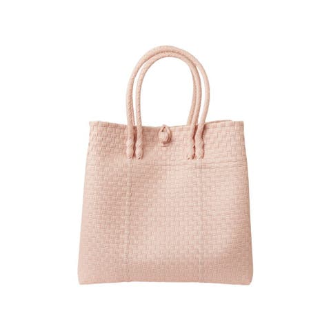 The Maxi Piper Handwoven Recycled Plastic Tote
